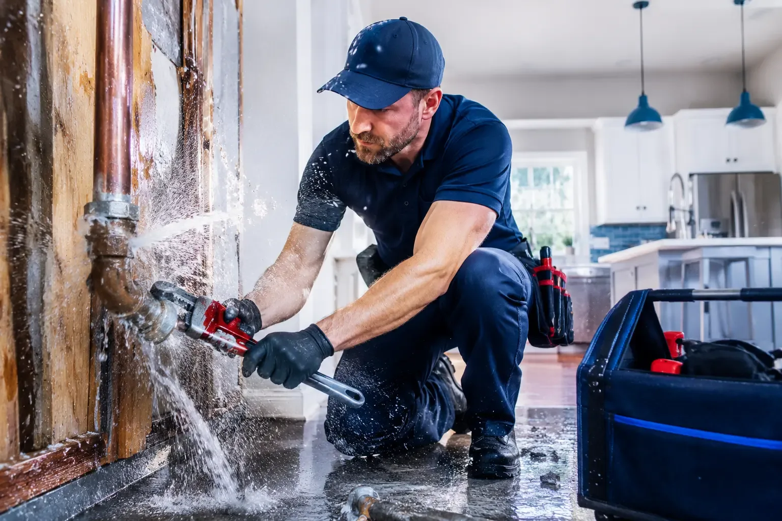Local emergency pipe repair professionals in Hickory Flat, MS